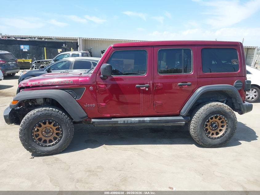 JEEP WRANGLER UNLIMITED 2022 VIN 1C4HJXFG6NW150454
