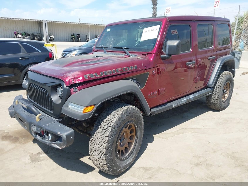 JEEP WRANGLER UNLIMITED 2022 VIN 1C4HJXFG6NW150454