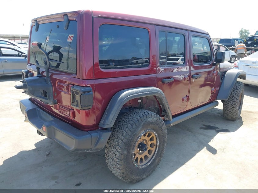 JEEP WRANGLER UNLIMITED 2022 VIN 1C4HJXFG6NW150454