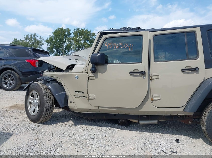 2018 JEEP WRANGLER JK UNLIMITED auction photo 6