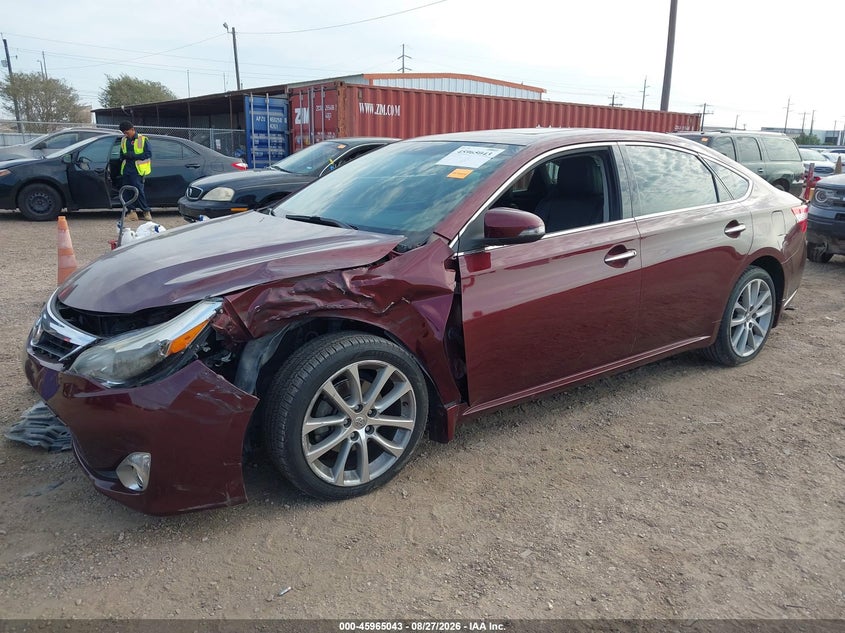 2014 Toyota Avalon, Удар спереду, IAAI, VIN 4T1BK1EB8EU121180 — фото 2