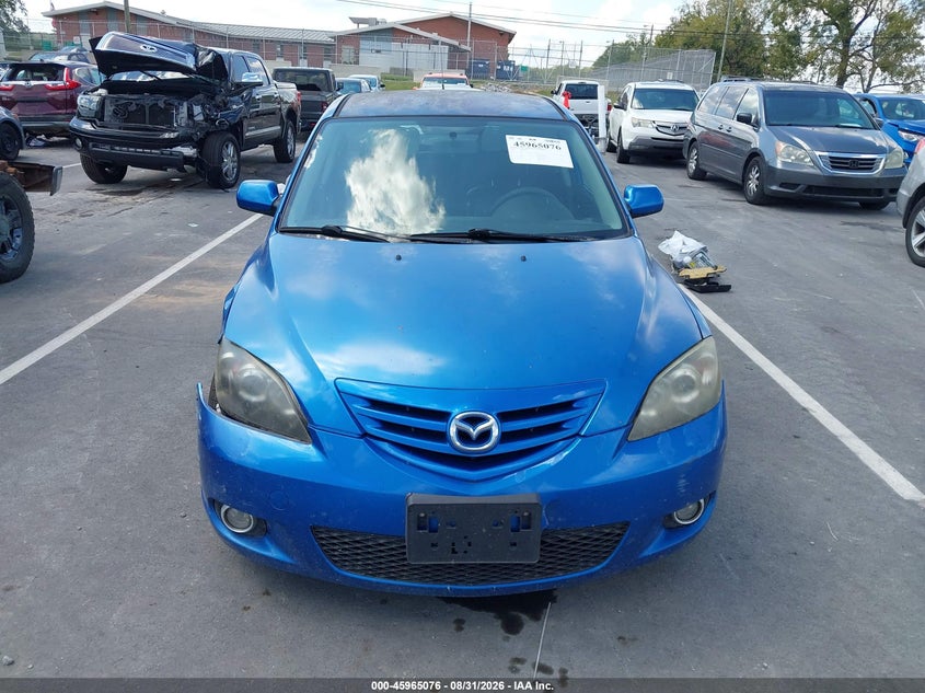 MAZDA 3 2004 VIN JM1BK343641155435