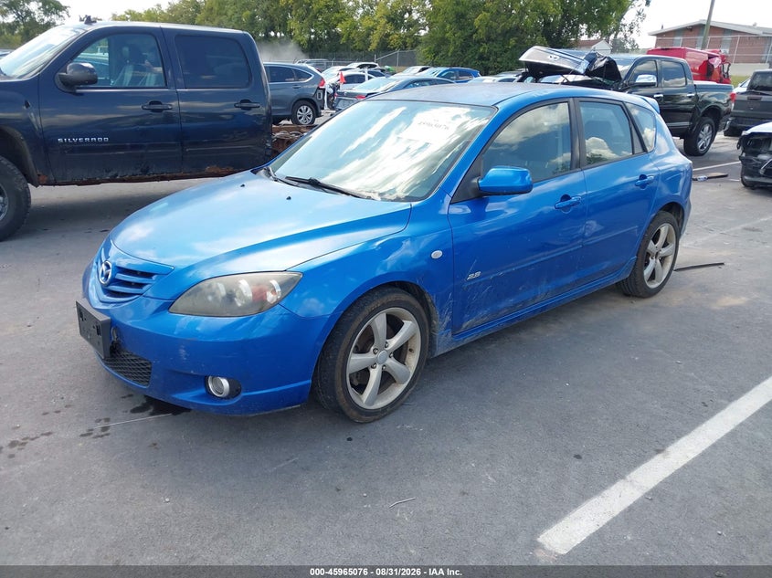 MAZDA 3 2004 VIN JM1BK343641155435