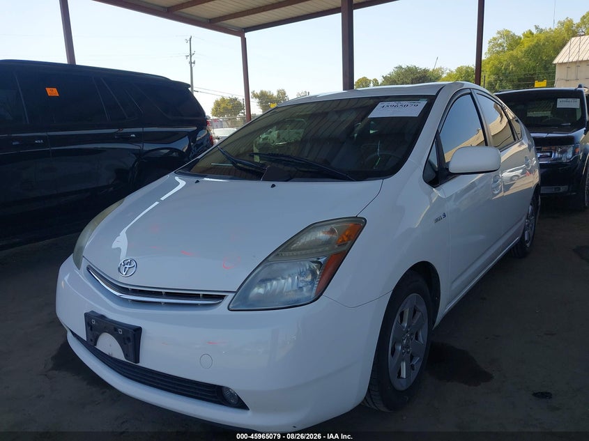 2006 Toyota Prius, Rear, IAAI, VIN JTDKB20U663150316 — photo 2