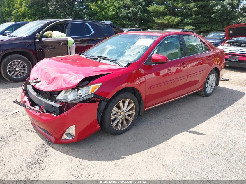 2013 Toyota Camry, Front End, IAAI, VIN 4T4BF1FK3DR301822 — photo 2