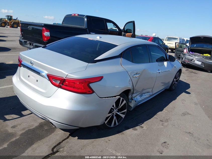 2016 NISSAN MAXIMA auction photo 4