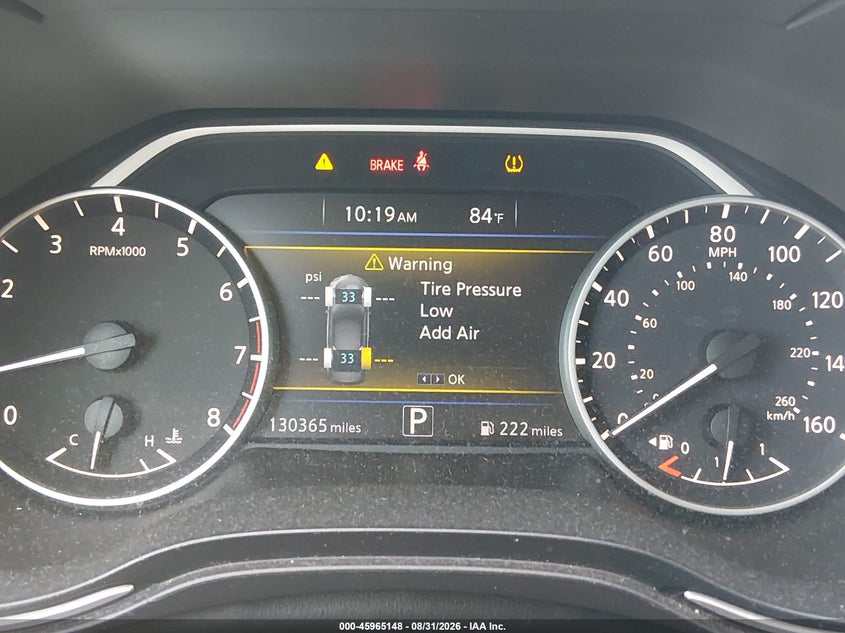 2016 NISSAN MAXIMA auction photo 7