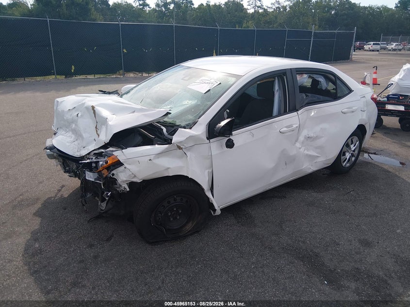2018 Toyota Corolla, Front End, IAAI, VIN 5YFBURHE0JP791722 — photo 2