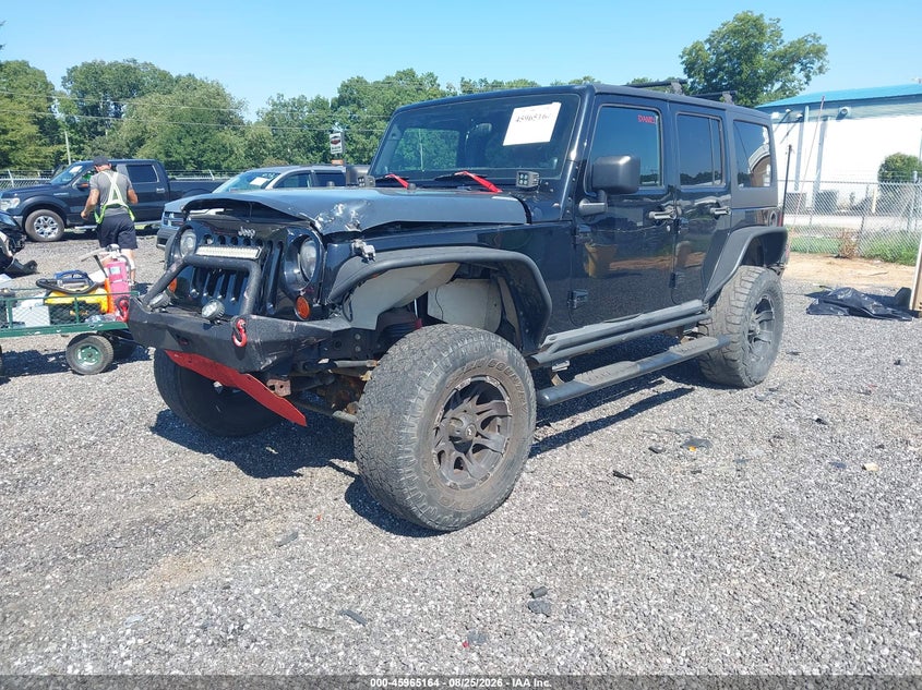 2011 Jeep Wrangler, Front End, IAAI, VIN 1J4BA6H10BL551403 — photo 2