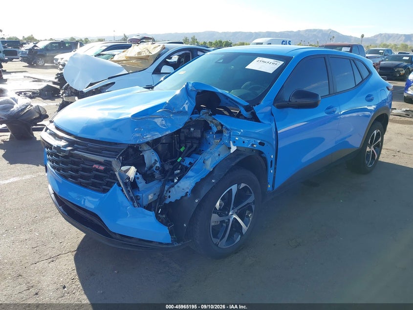 Vin: kl77lge23rc176963, lot: 46464414, chevrolet trax fwd 1rs 20242