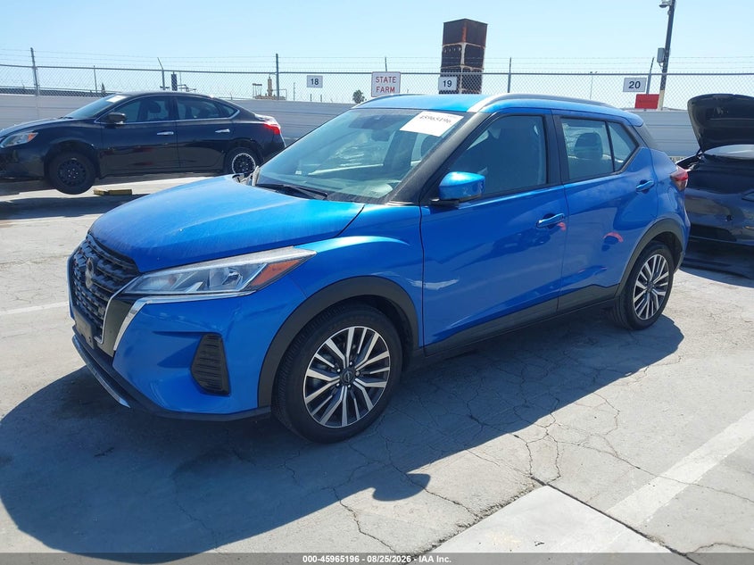 2024 Nissan Kicks Sv Xtronic Cvt, Right Side, IAAI, VIN 3N1CP5CVXRL524241 — photo 2