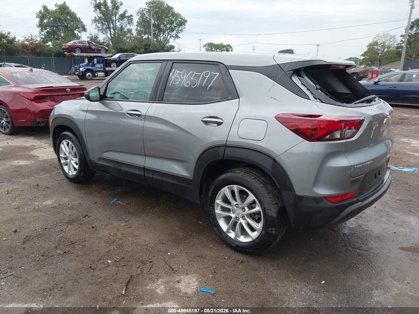 Vin: kl79mmslxtb077572, lot: 46464416, chevrolet trailblazer fwd ls 20263