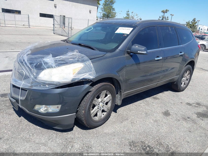 Vin: 1gnkrged9cj374129, lot: 46464420, chevrolet traverse lt w/1lt 20122