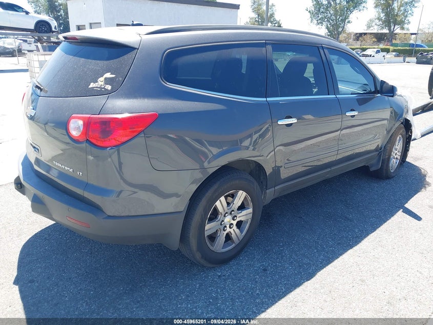 Vin: 1gnkrged9cj374129, lot: 46464420, chevrolet traverse lt w/1lt 20124