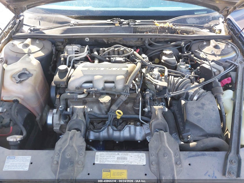 1997 OLDSMOBILE CUTLASS SUPREME SEDAN 3.1L V-6 REGULAR , 160HP