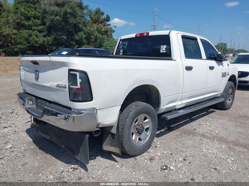 RAM 2500 2018 VIN 3C6UR5CL8JG161940