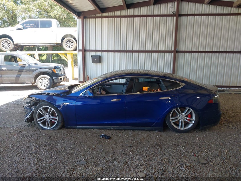 2015 TESLA MODEL S HATCHBACK ELECTRIC