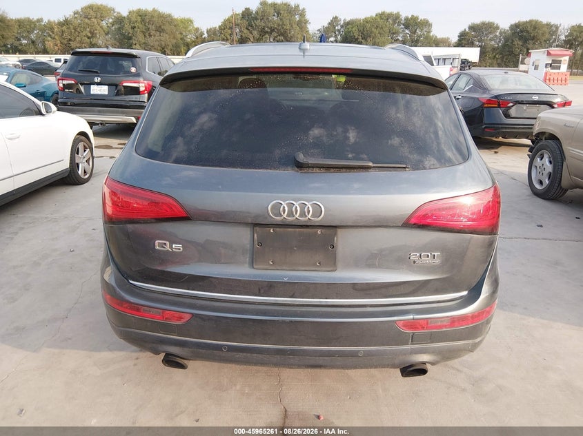 2016 AUDI Q5 SPORT UTILITY VEHICLE 2.0L I-4 DI, DOHC, VVT, TURBO, 220HP
