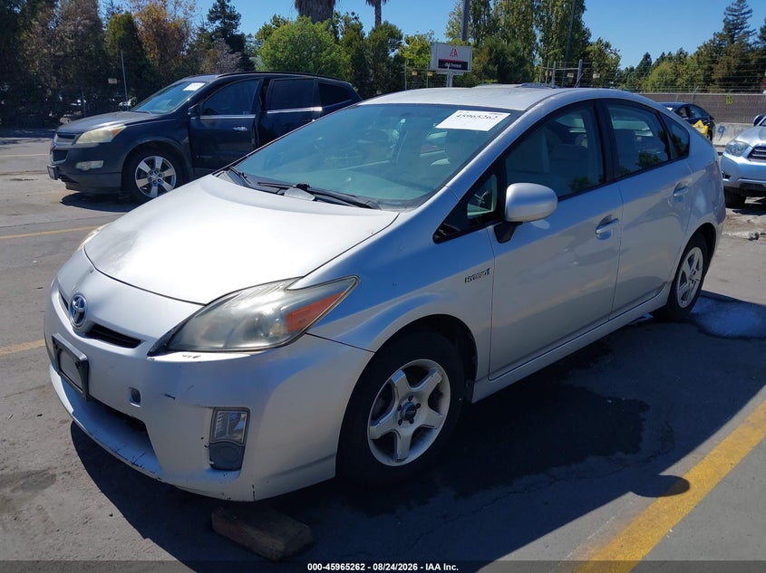 TOYOTA PRIUS 2010 VIN JTDKN3DUXA0219025