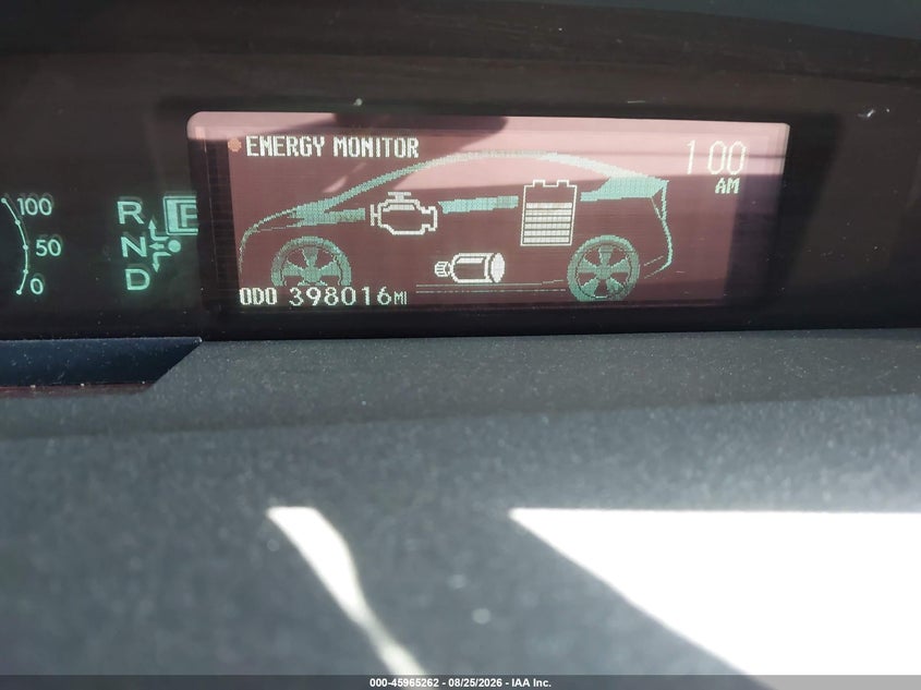 TOYOTA PRIUS 2010 VIN JTDKN3DUXA0219025
