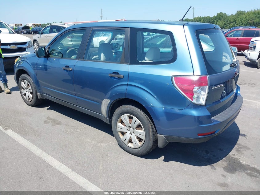 2009 SUBARU FORESTER auction photo 3