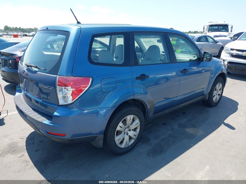 2009 SUBARU FORESTER auction photo 4