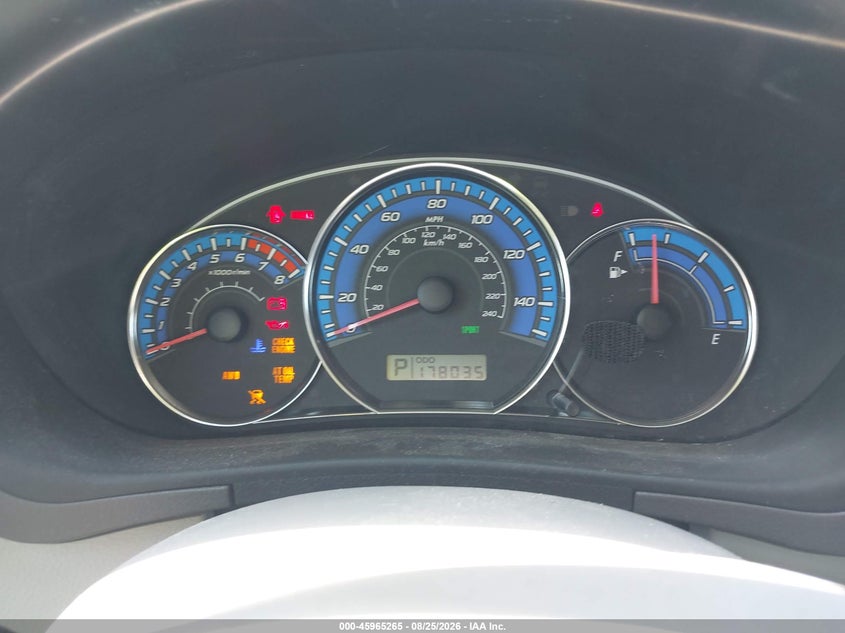 2009 SUBARU FORESTER auction photo 7