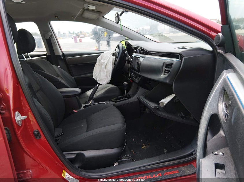 2015 TOYOTA COROLLA SEDAN 1.8L I-4 DOHC, VVT, 132HP