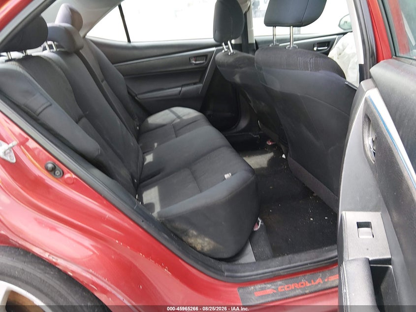 2015 TOYOTA COROLLA SEDAN 1.8L I-4 DOHC, VVT, 132HP