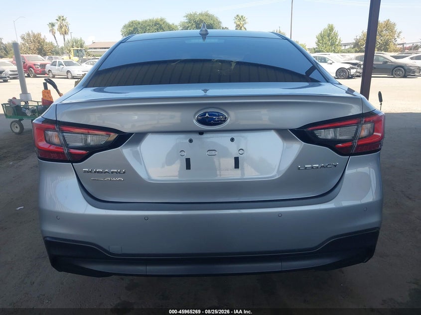 2025 Subaru Legacy (VIN: 4S3BWAN65S3019834)