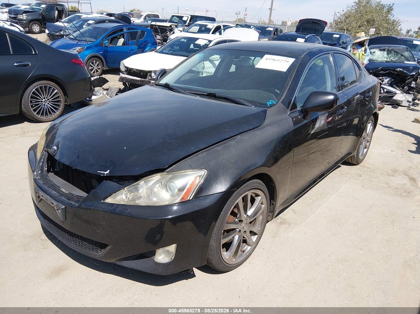 2008 Lexus IS, Normal Wear & Tear, IAAI, VIN JTHBK262785079221 — photo 2