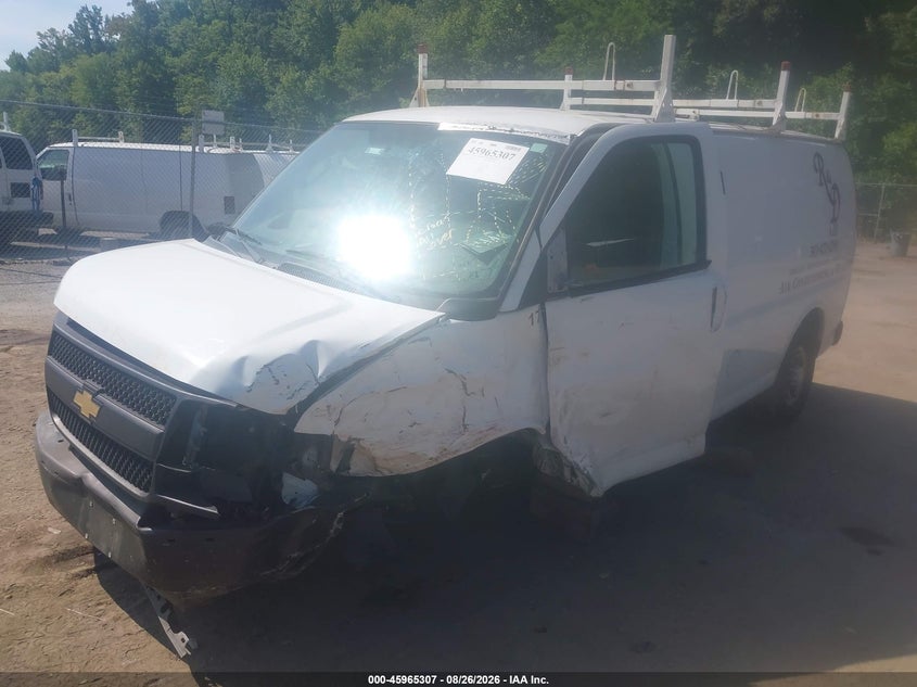2016 Chevrolet Express, Left Front, IAAI, VIN 1GCWGAFF8G1200264 — photo 2