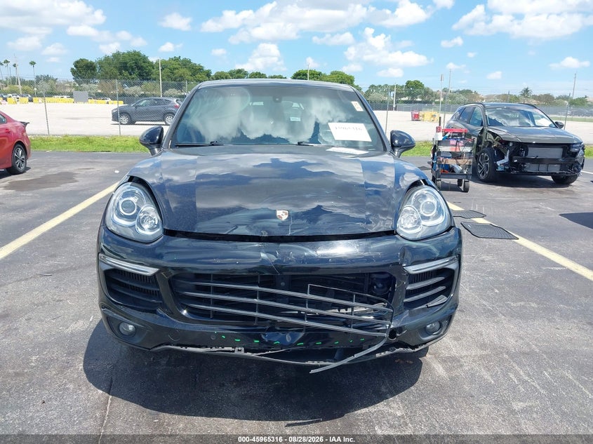 PORSCHE CAYENNE 2016 VIN WP1AB2A24GLA94224
