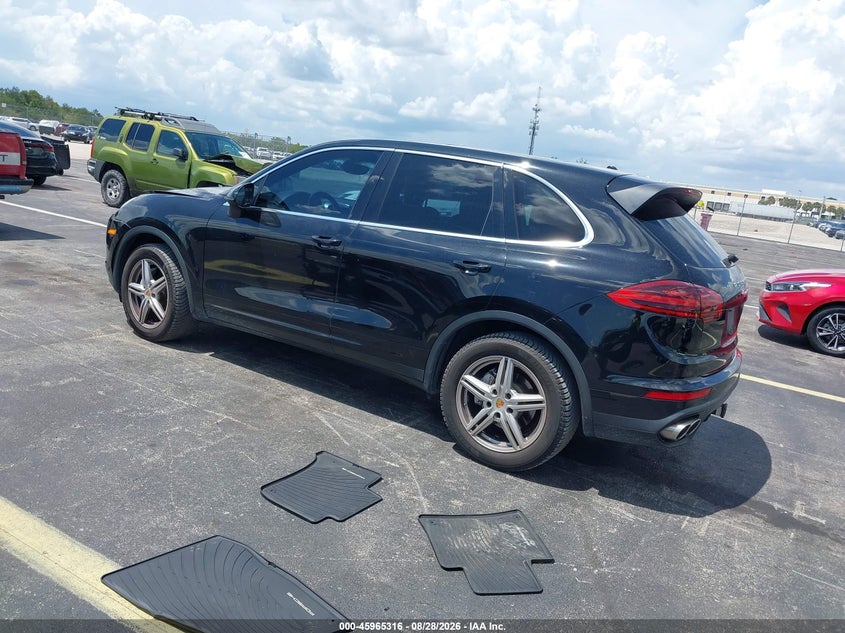 PORSCHE CAYENNE 2016 VIN WP1AB2A24GLA94224
