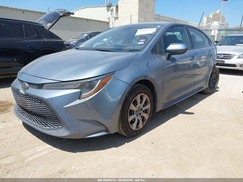 2022 Toyota Corolla, Неизвестно, IAAI, VIN 5YFEPMAE0NP305899 — фото 2