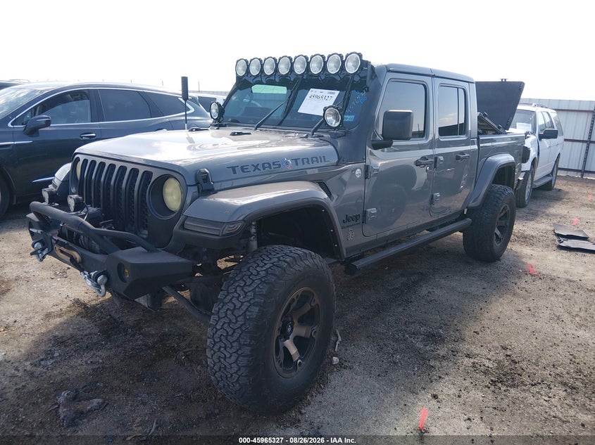 2022 Jeep Gladiator, Ходовая, IAAI, VIN 1C6HJTAG1NL107259 — фото 2