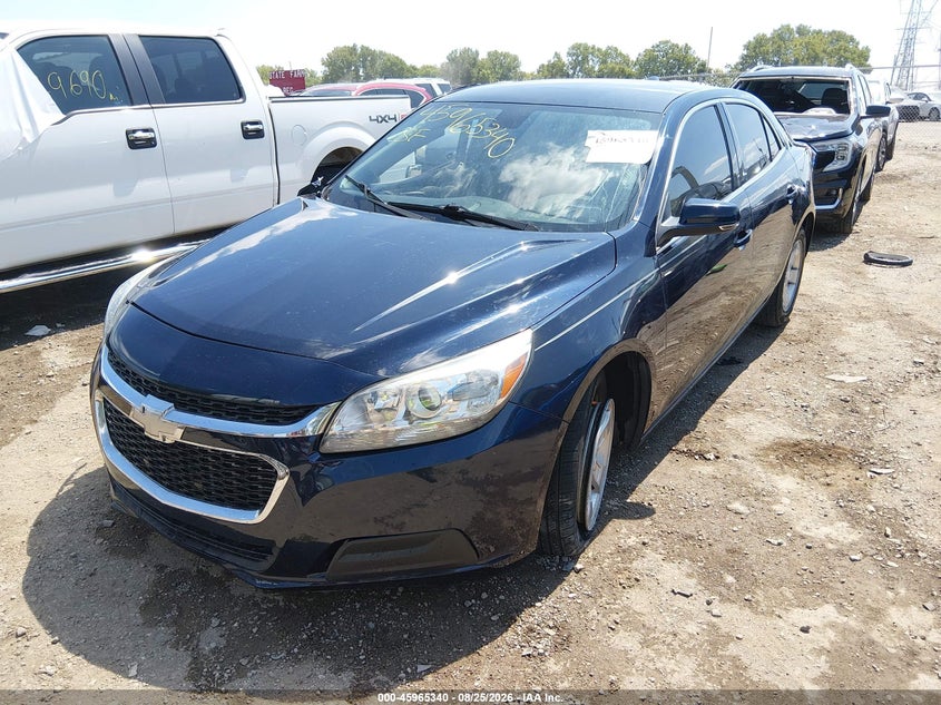 2016 Chevrolet Malibu, Right Side, IAAI, VIN 1G11C5SA1GU131268 — photo 2
