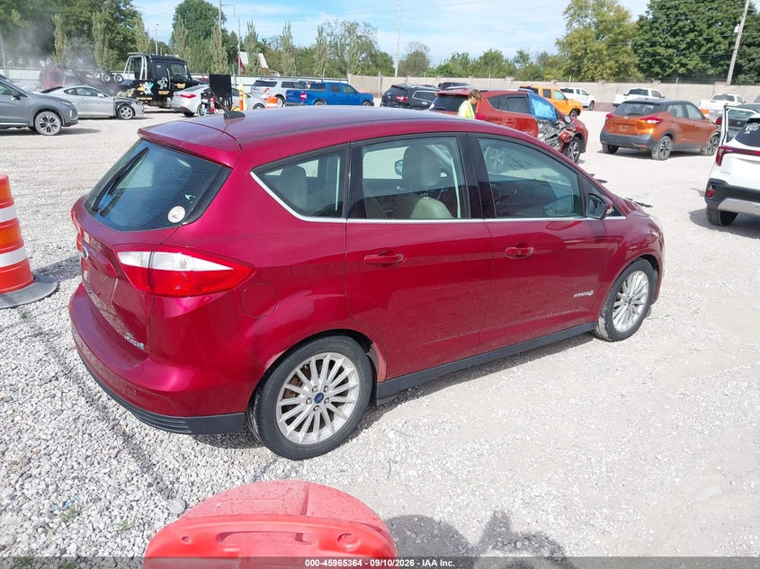 Vin: 1fadp5bu3el517900, lot: 46464583, ford c-max hybrid sel 20144