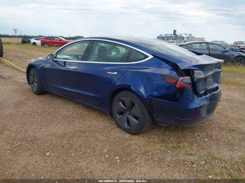 Vin: 5yj3e1eb7lf617271, lot: 46464590, tesla model 3 long range dual motor all-wheel drive 20203
