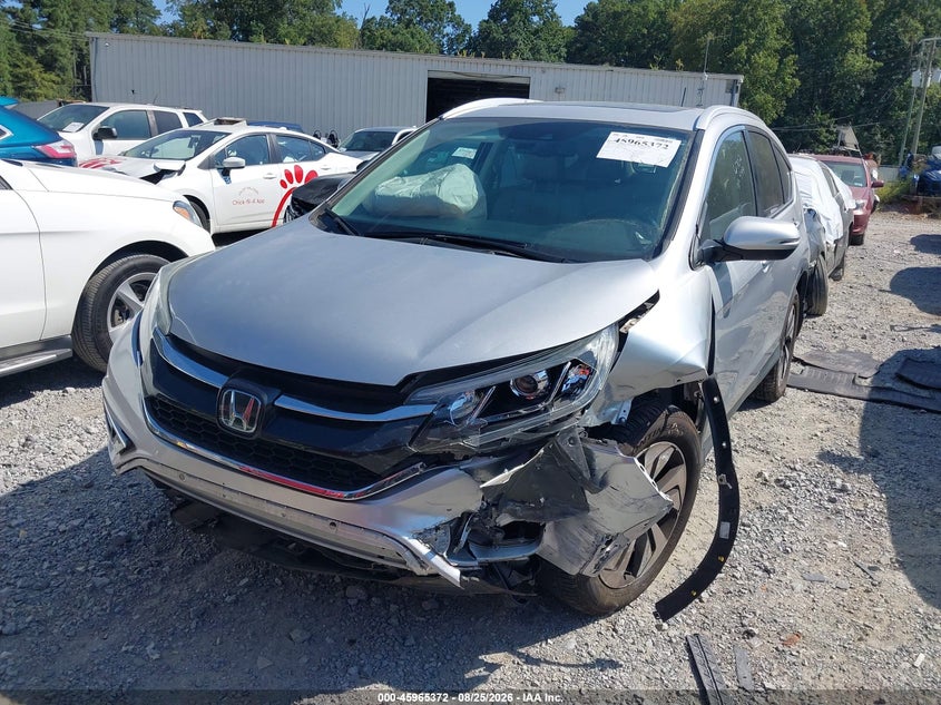 2016 Honda CR-V, Front End, IAAI, VIN 5J6RM3H91GL006702 — photo 2