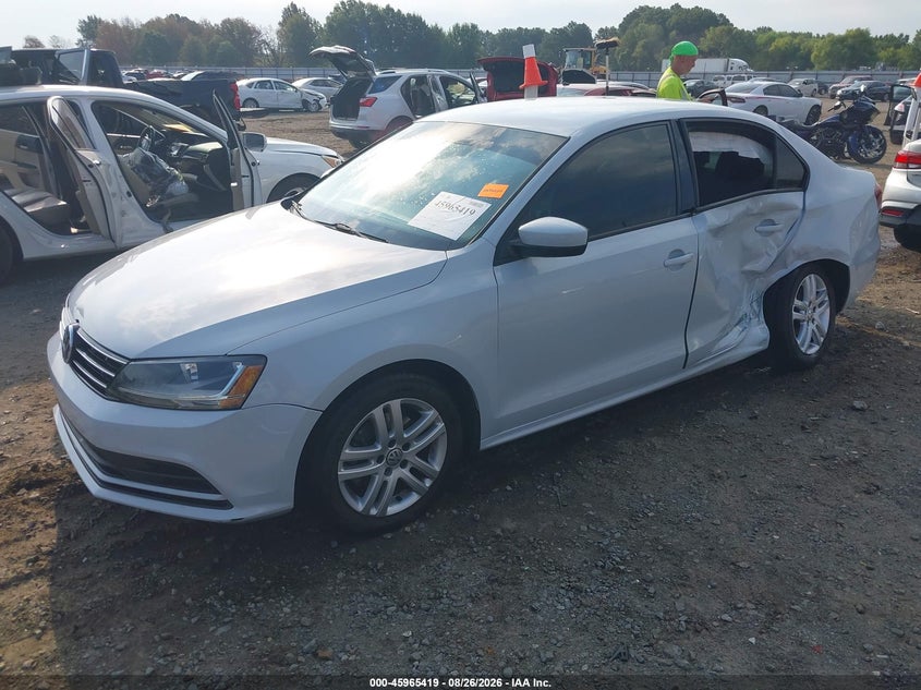 2018 Volkswagen Jetta, Left Side, IAAI, VIN 3VW2B7AJ8JM255381 — photo 2