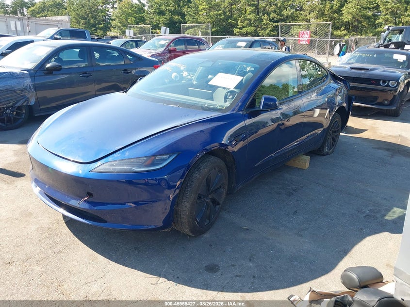 Vin: 5yj3e1ea6rf862904, lot: 46464646, tesla model 3 long range dual motor all-wheel drive/rear-wheel drive 20242