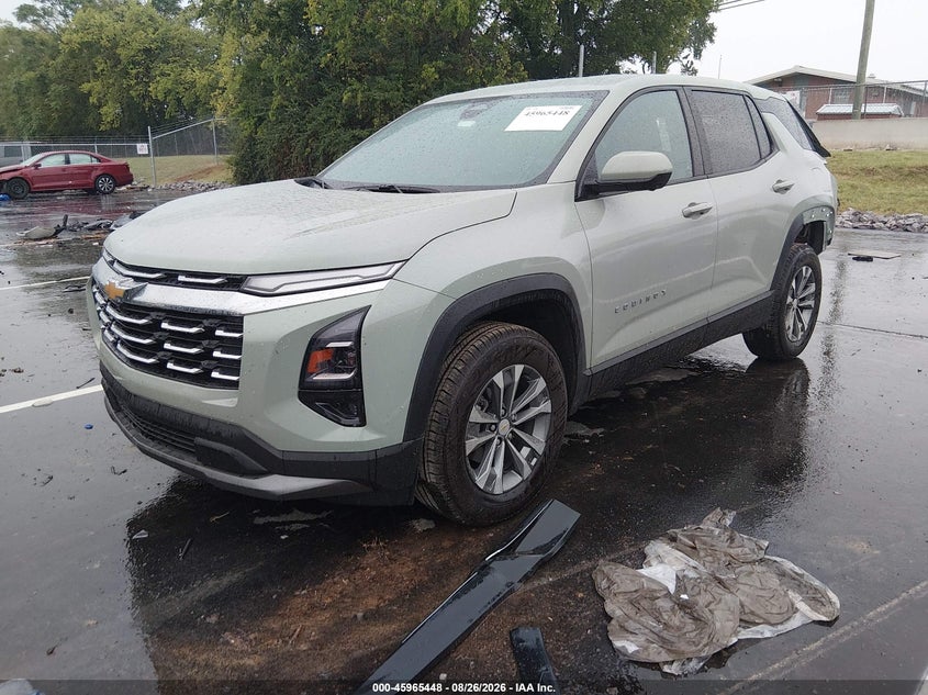 2026 Chevrolet Equinox, Удар ззаду, IAAI, VIN 3GNAXPEG5TL420513 — фото 2