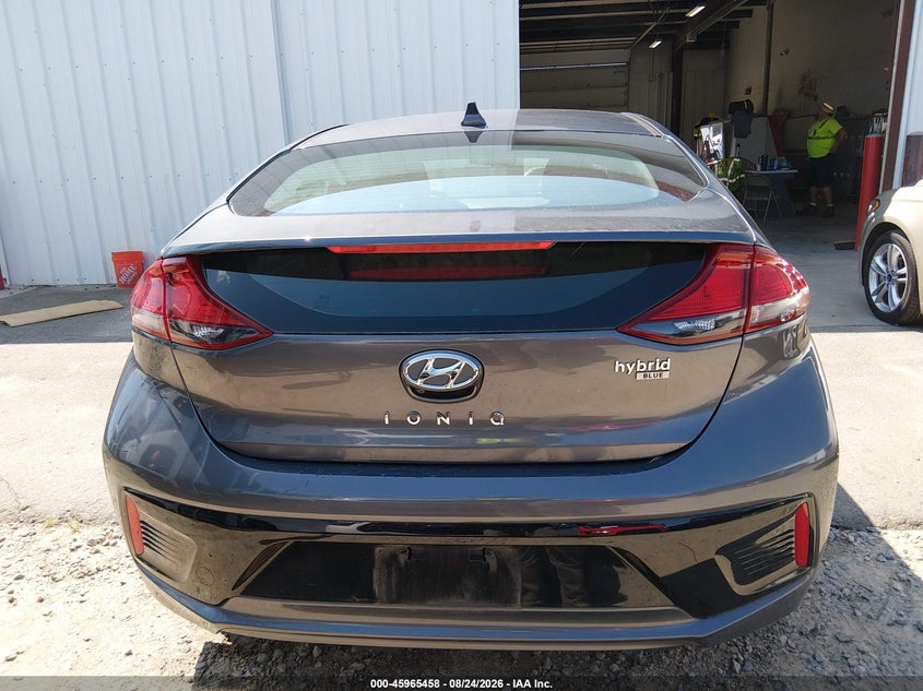 HYUNDAI IONIQ HYBRID 2018 VIN KMHC65LC4JU099653