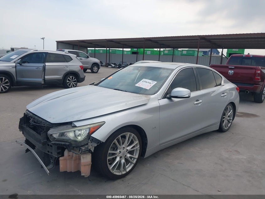 2017 Infiniti Q50, Right Side, IAAI, VIN JN1EV7AP9HM738172 — photo 2
