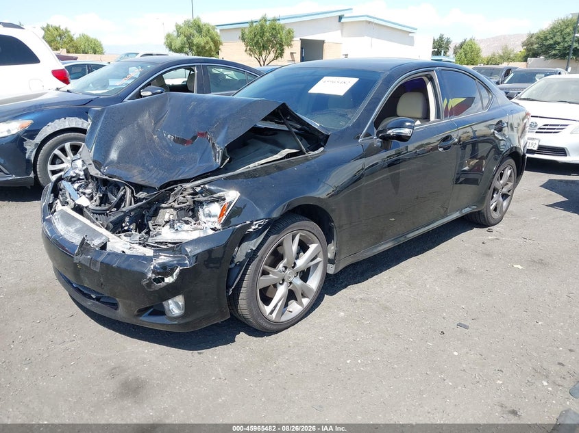 2009 Lexus IS, Front End, IAAI, VIN JTHBK262692089659 — photo 2