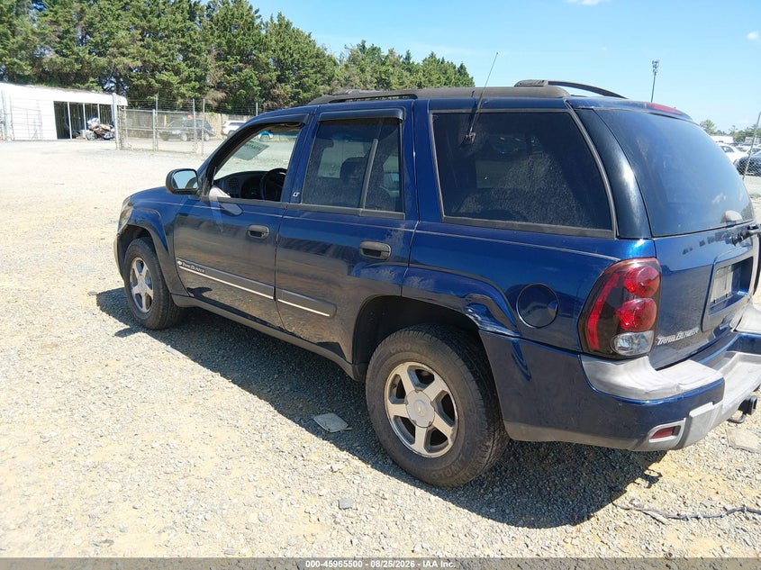 CHEVROLET TRAILBLAZER 2002 VIN 1GNDT13S722130478