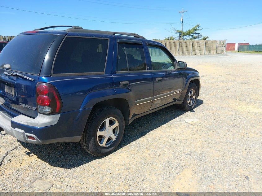 CHEVROLET TRAILBLAZER 2002 VIN 1GNDT13S722130478
