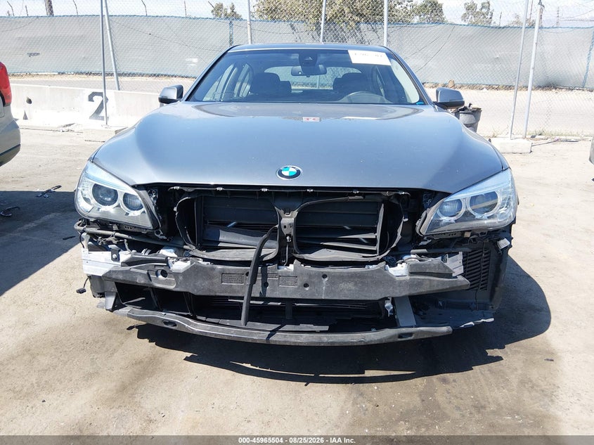 BMW 740LI 2015 VIN WBAYE4C51FD946903