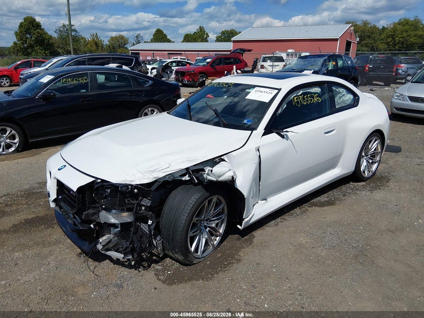 2025 BMW M2, Left Front, IAAI, VIN 3MF23DM09S8F50305 — photo 2